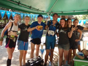 Great support at aid stations