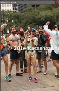 Steve from the Duck Dynasty Centipede gives a resounding thumbs down upon hearing of The Village People breaking the course record 